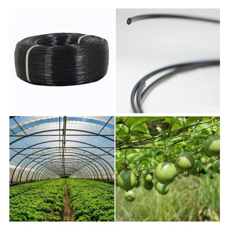 Greenhouse Plastic Film - 50m Kunststoff-Stahldraht für Landwirtschaft, Gewächshaus, Pressfolie,