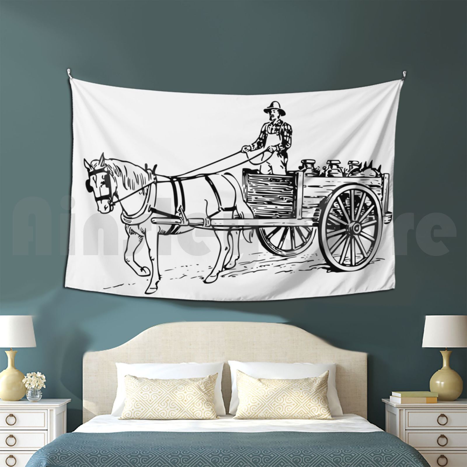 Agriculture Farming Background - Der Bauernhof-Soldat, Wandteppich, Hintergrund, Wandbehang, Landwirtschaft,