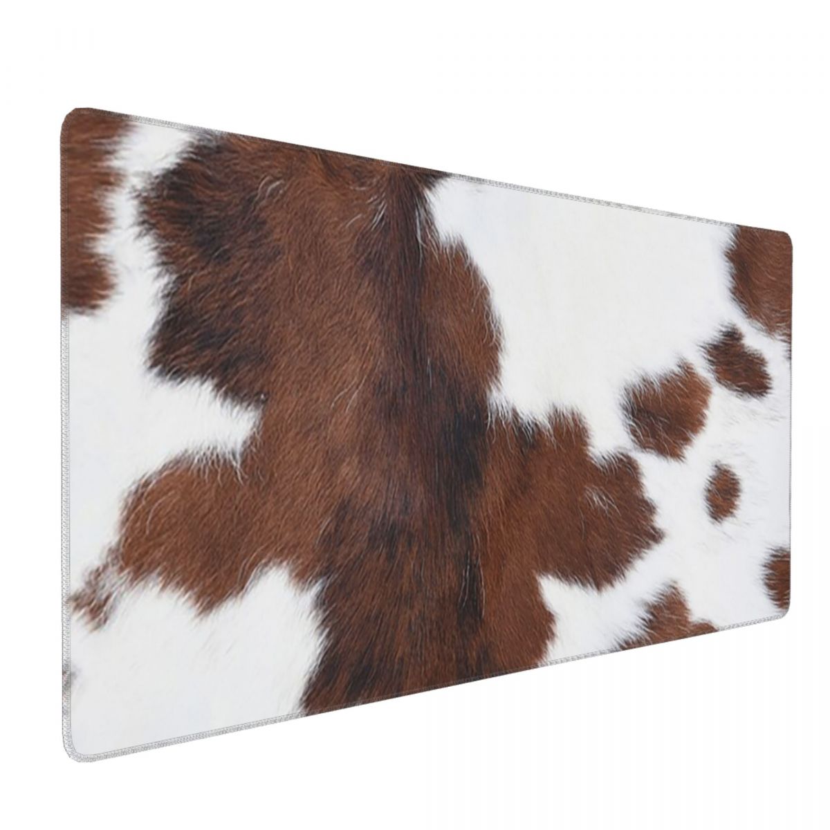 Cow Mat Rubber - Großes Mauspad mit Kuhfellmuster Gamer PC