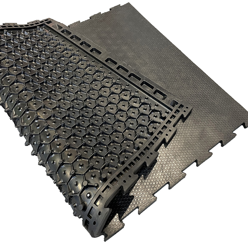 Cow Mat Rubber - Neue Kissen-Wabenkabinen-Gummimatratze für Rinder, bequeme Schlafmatte