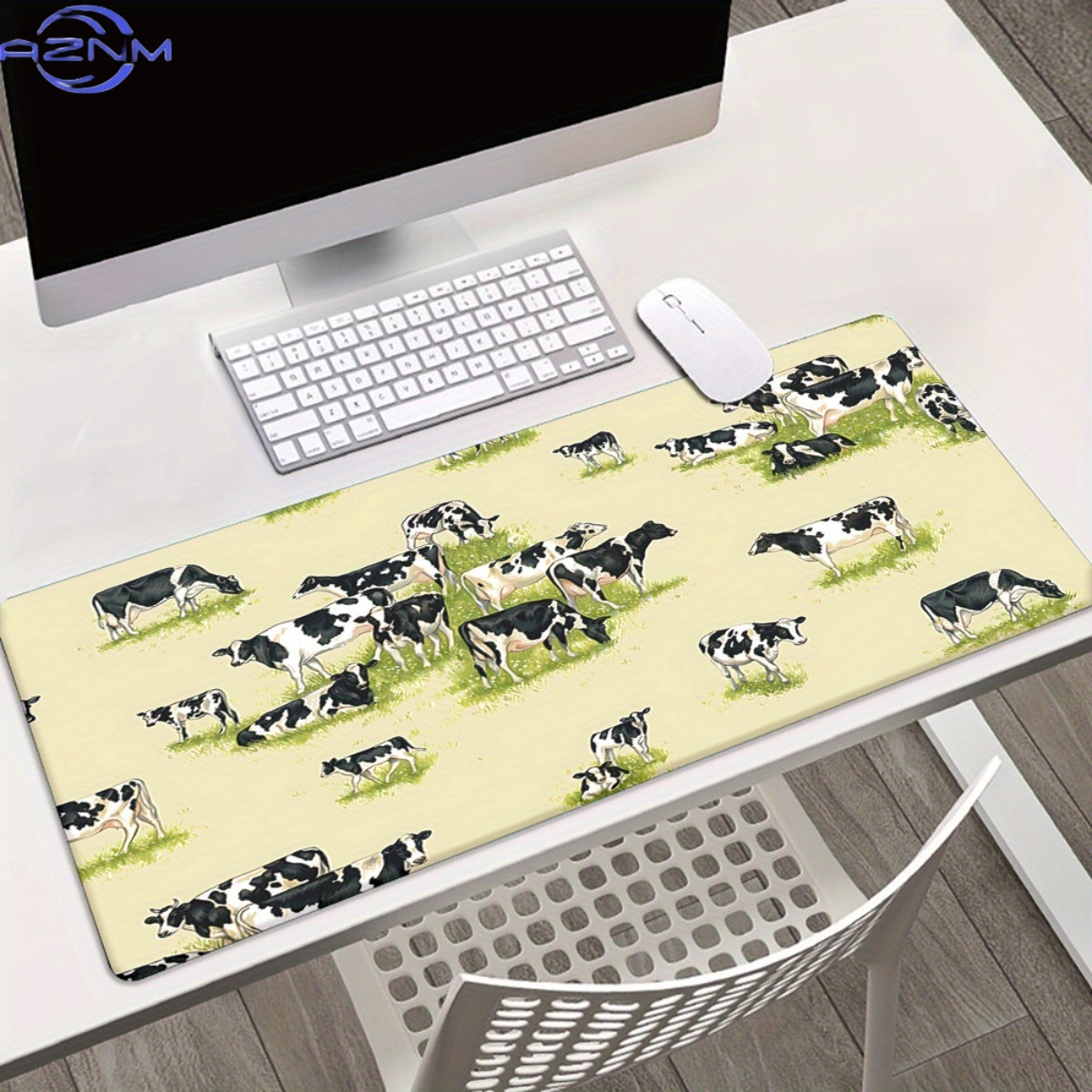 Eine XXL-Schreibtischunterlage – Cow Mat Rubber Bewertung und Preis