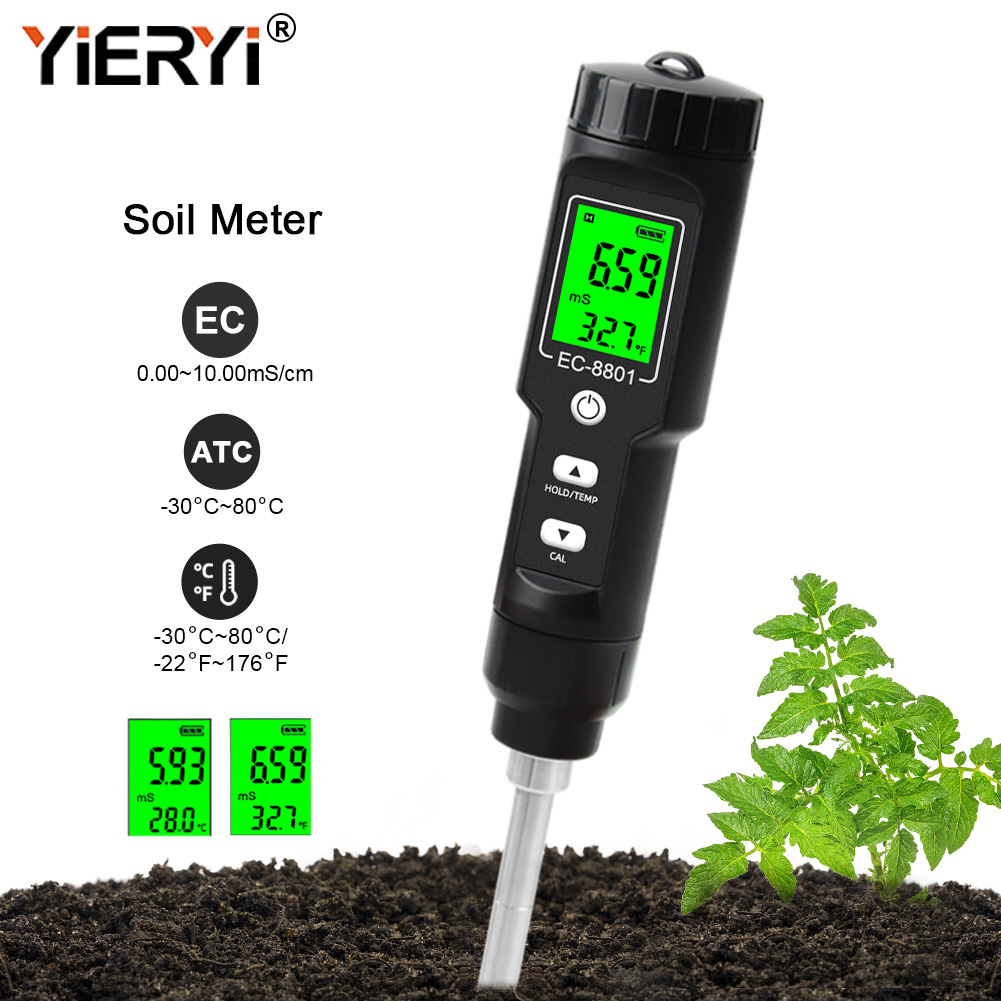 Yieryi EC/TEMP Bodentester 0,0 – Agriculture Farming Hand Tools Bewertung und Preis