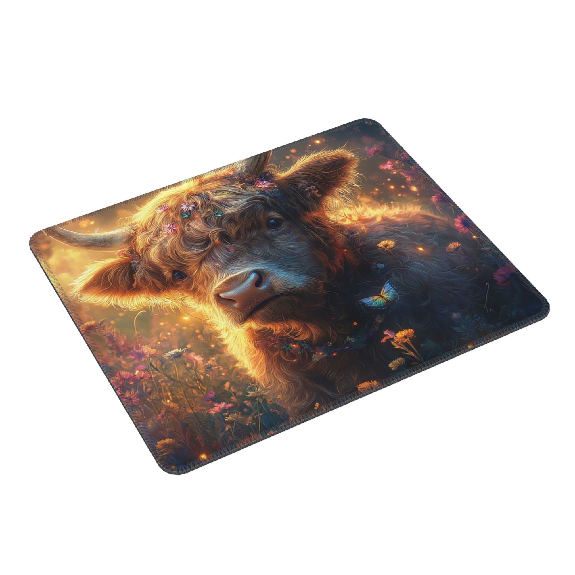 Highland Cow In Magical Forest – Cow Mat Rubber Bewertung und Preis