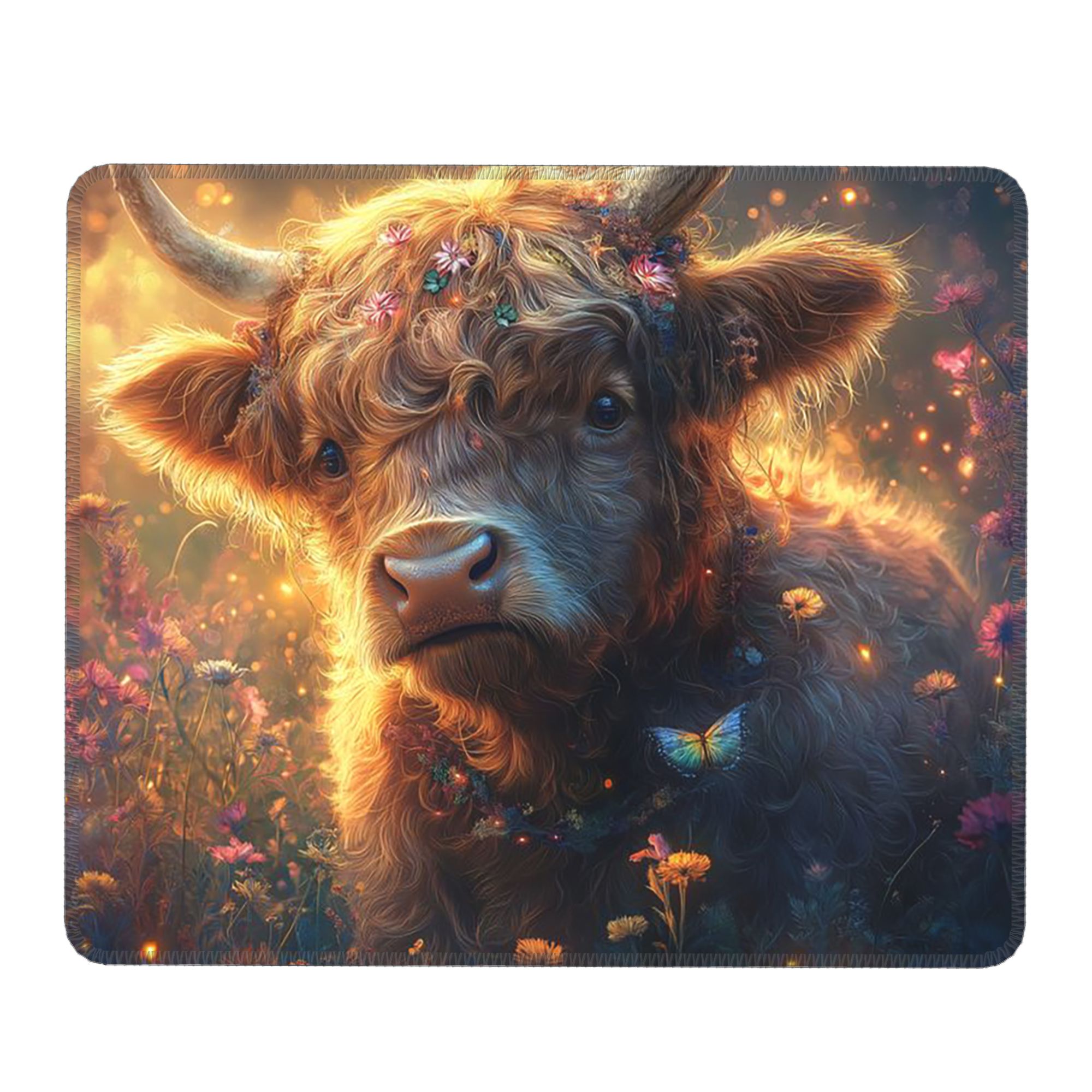Highland Cow In Magical Forest – Cow Mat Rubber Bewertung und Preis