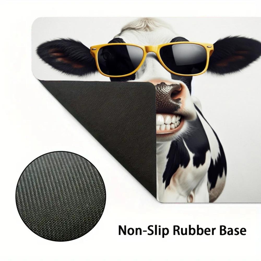 Cartoon Cool Cow Gaming-Spielm – Cow Mat Rubber Bewertung und Preis