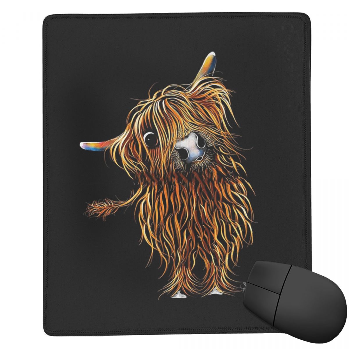 Highland Cow Print 7x9 in 22x1 – Cow Mat Rubber Bewertung und Preis