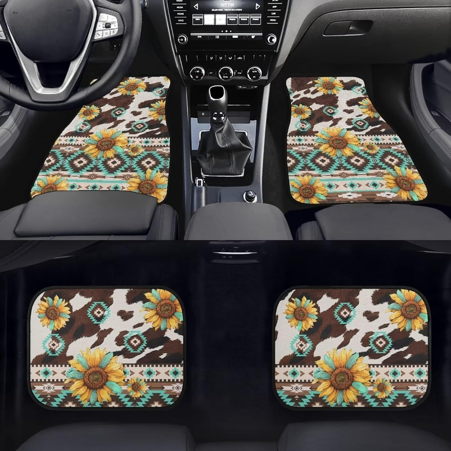Aztekische Auto-Fußmatten, All – Cow Mat Rubber Bewertung und Preis
